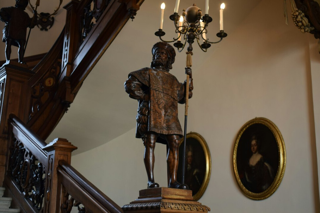 carved wooden figure